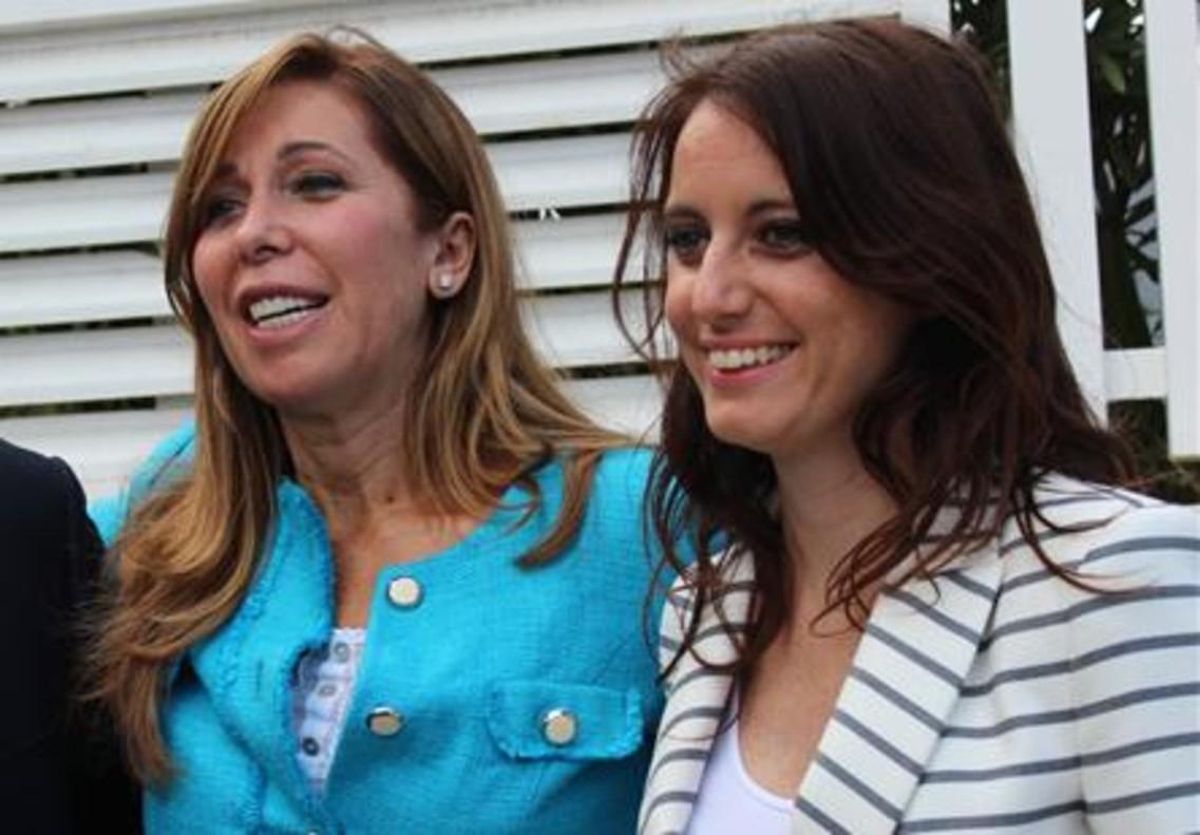 Alicia Sánchez-Camacho y Andrea Levy. Alicia Sánchez-Camacho y Andrea Levy.