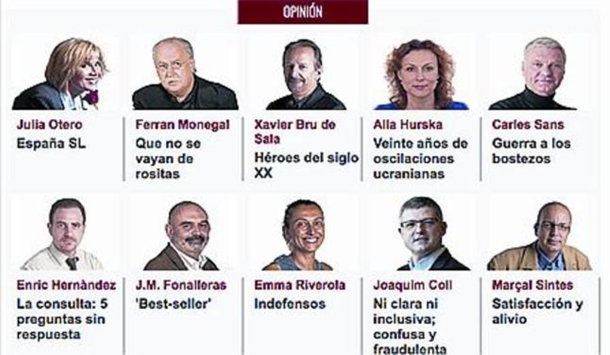 El módulo de la opinión para suscriptores. El módulo de la opinión para suscriptores.