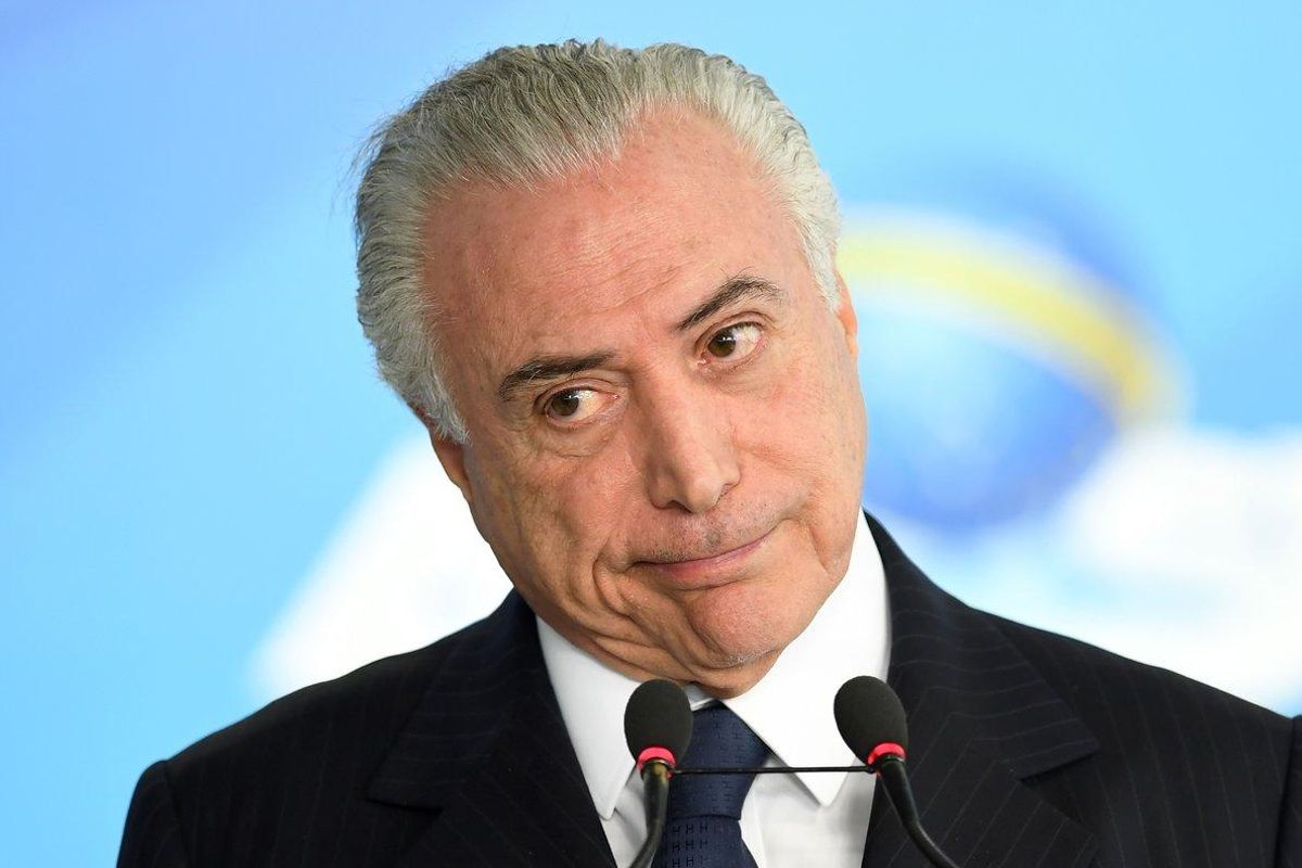 La Policia demana imputar el president Michel Temer per suborns La Policia demana imputar el president Michel Temer per suborns