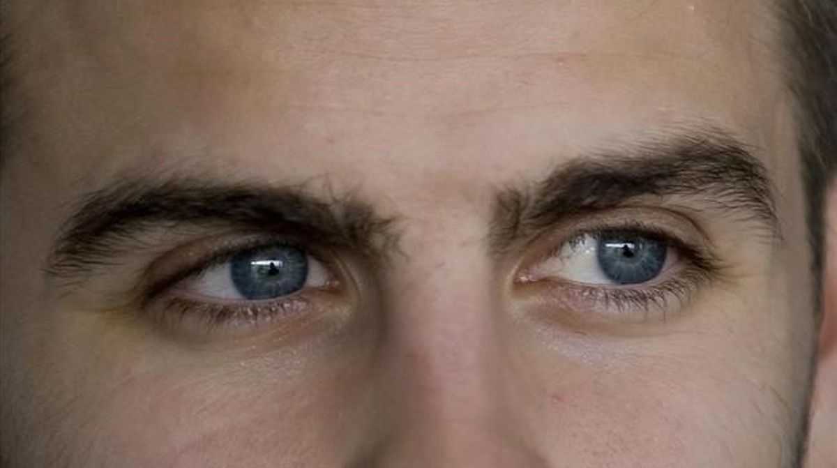 Piqué, en una entrevista. Piqué, en una entrevista.