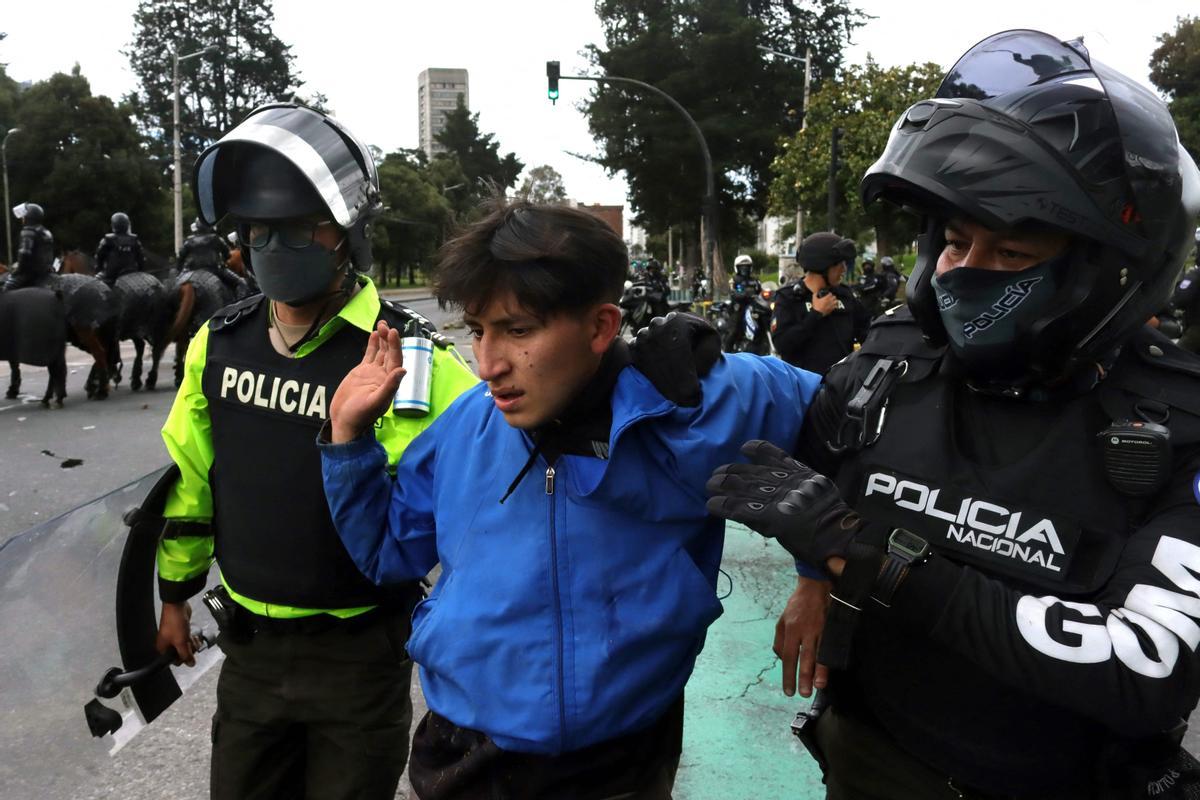 Protesta indígena en Quito contra el presidente Lasso