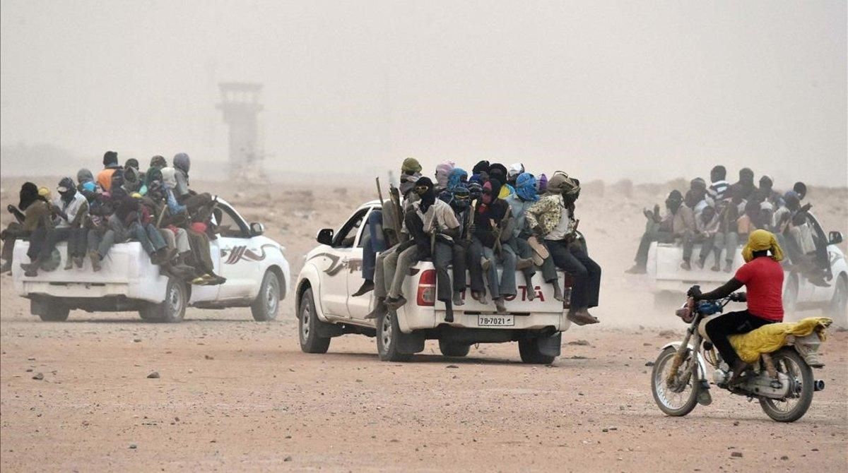 Migrantes en Níger. Migrantes en Níger.