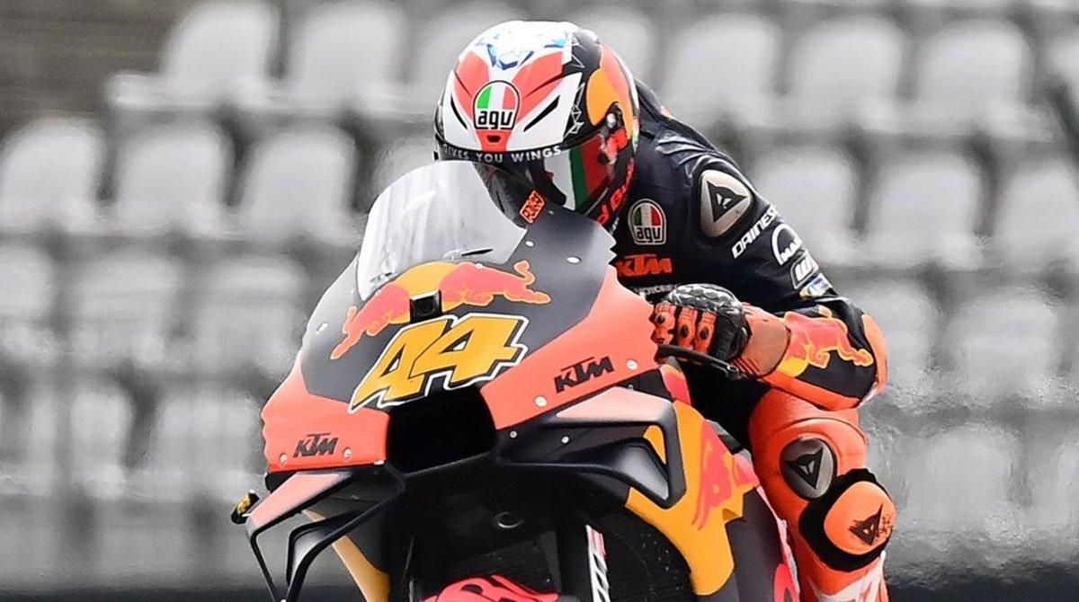 El catalán Pol Espargaró (KTM) ha sido hoy, en Austria, el más veloz en MotoGP. El catalán Pol Espargaró (KTM) ha sido hoy, en Austria, el más veloz en MotoGP.