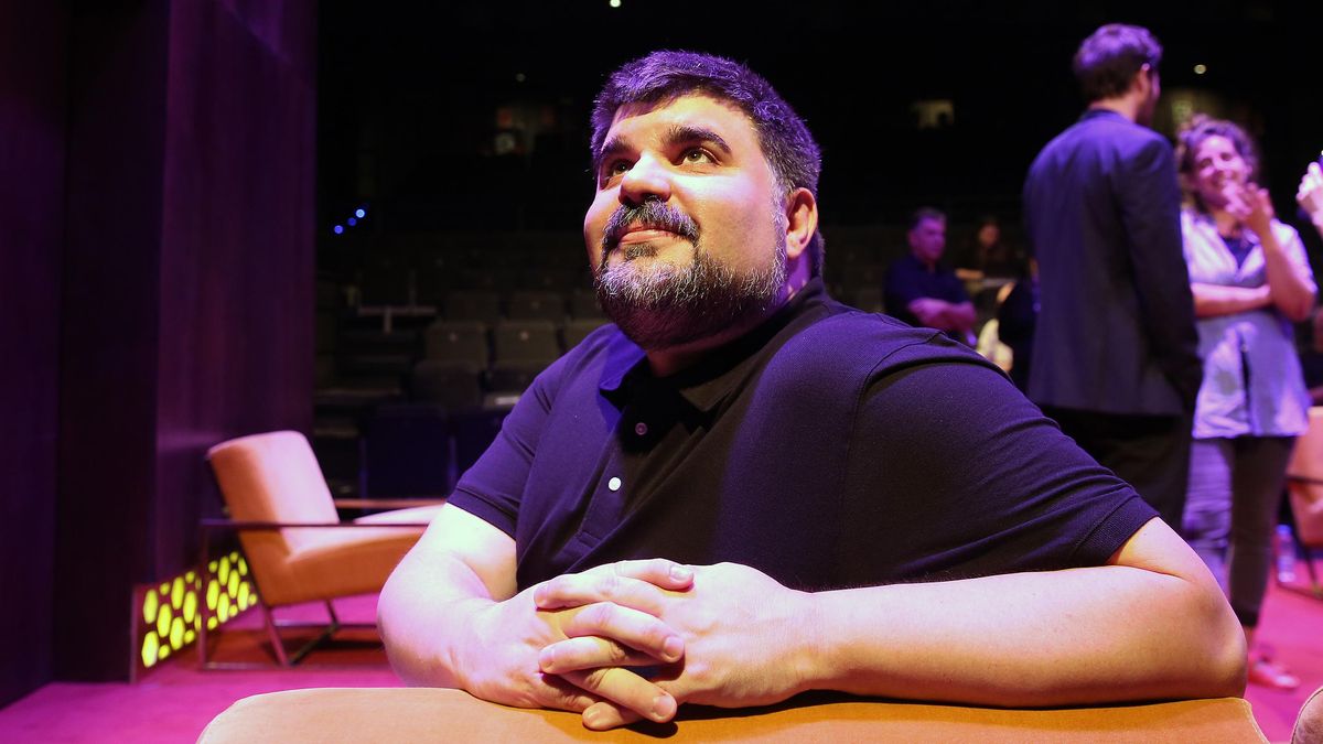 Jordi Casanovas, este viernes en la Villarroel. Jordi Casanovas, este viernes en la Villarroel.