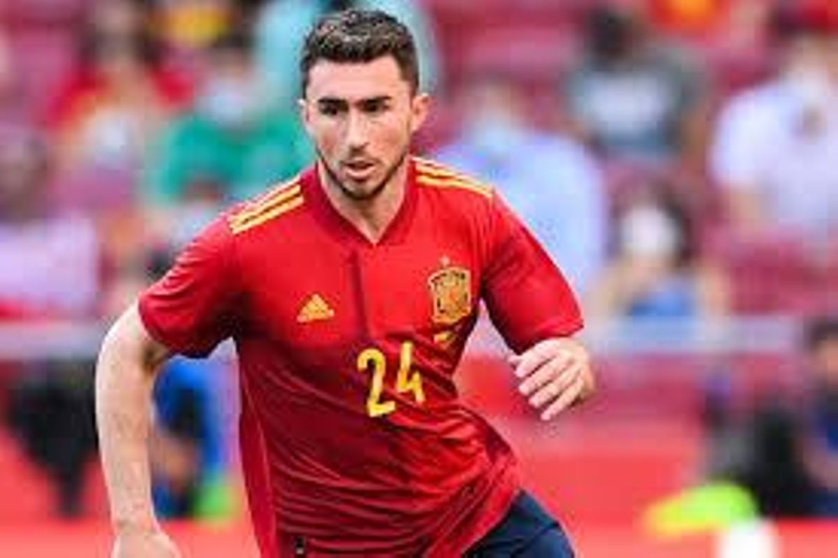 Laporte en un encuentro con la selección española Laporte en un encuentro con la selección española