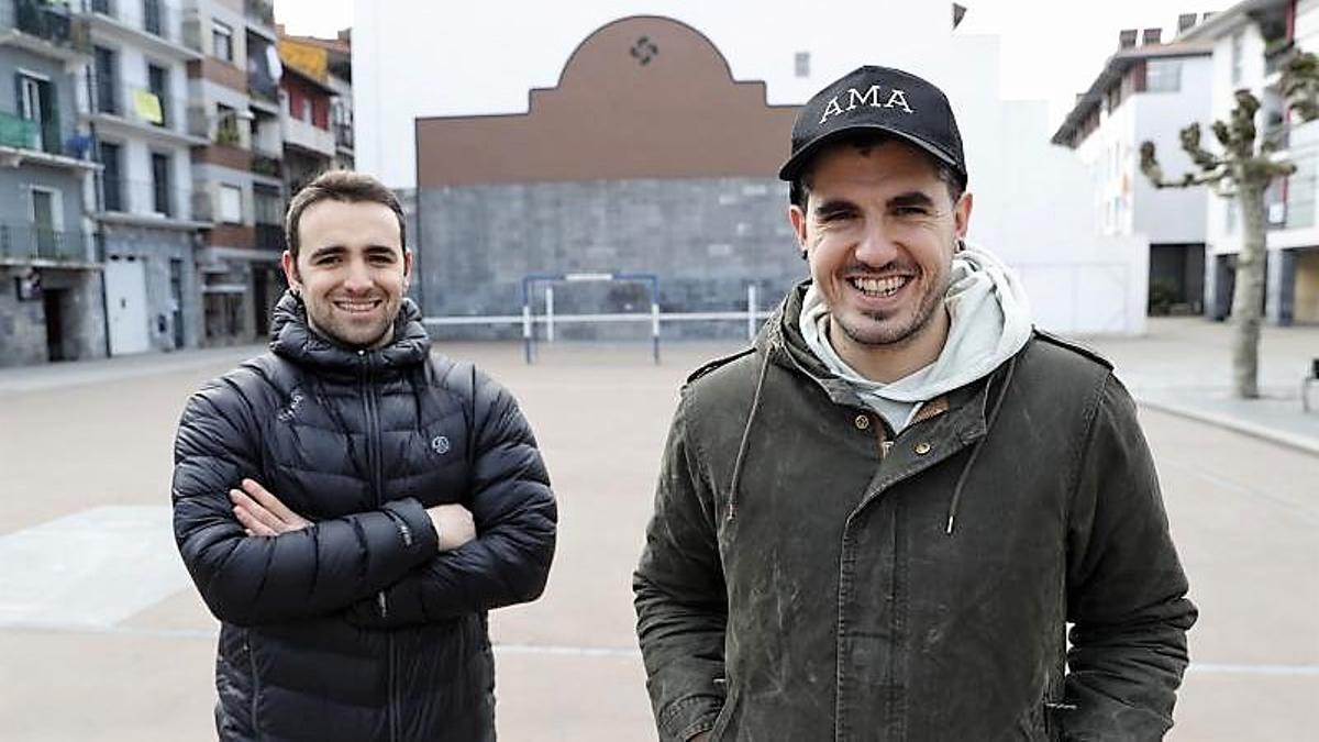 Gorka Rico y Javier Rivero, de Ama Taberna (Tolosa). Gorka Rico y Javier Rivero, de Ama Taberna (Tolosa).
