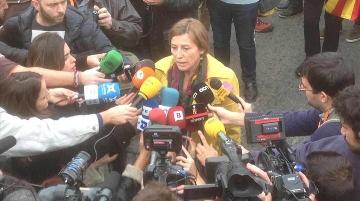 El TSJC cita a declarar a Forcadell el 16 de diciembre El TSJC cita a declarar a Forcadell el 16 de diciembre