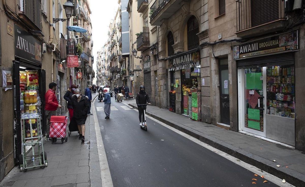 El Raval, barrio multicultural por excelencia. El Raval, barrio multicultural por excelencia.