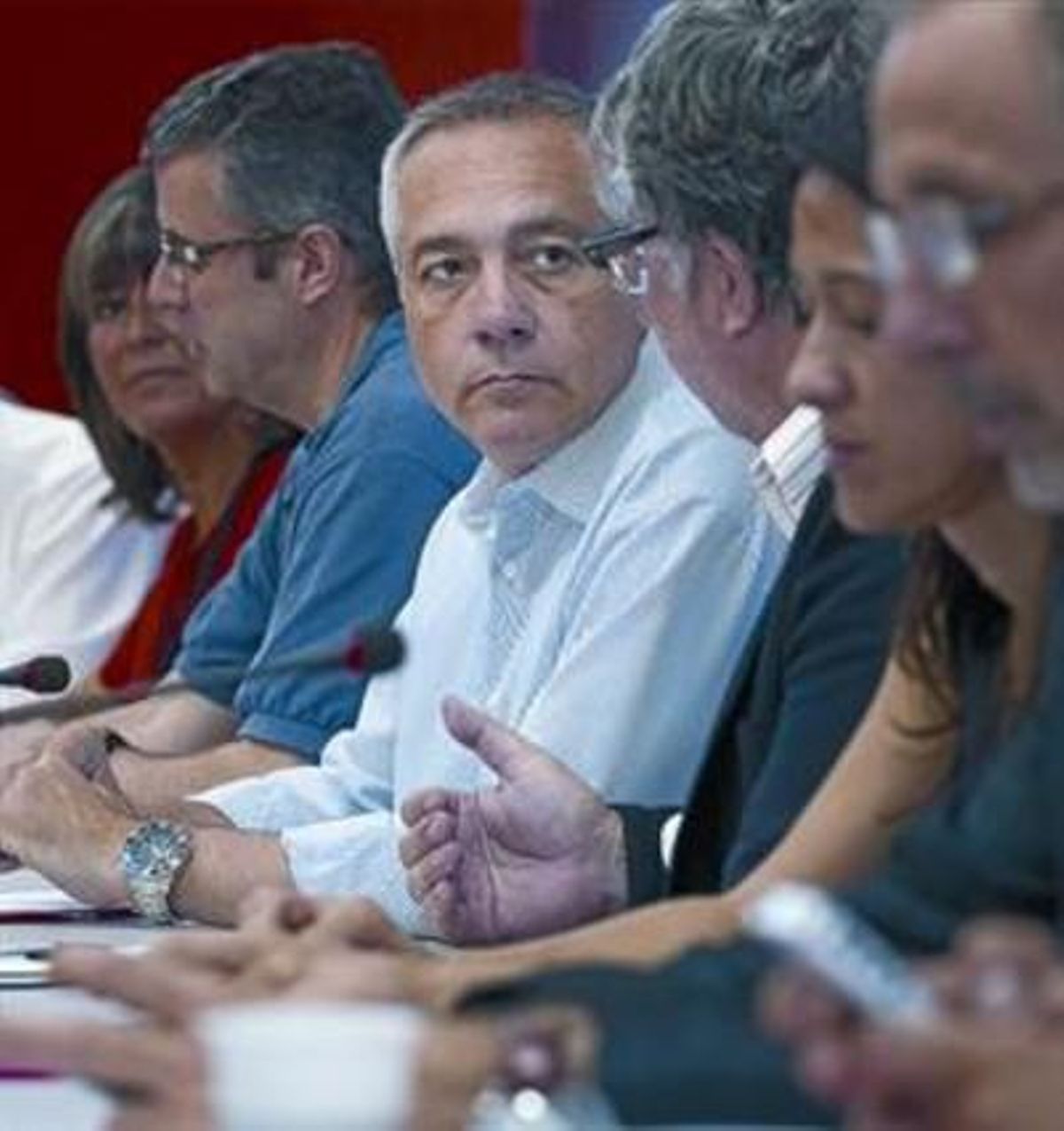 Última reunión de la ejecutiva del PSC antes de la pausa veraniega. Última reunión de la ejecutiva del PSC antes de la pausa veraniega.