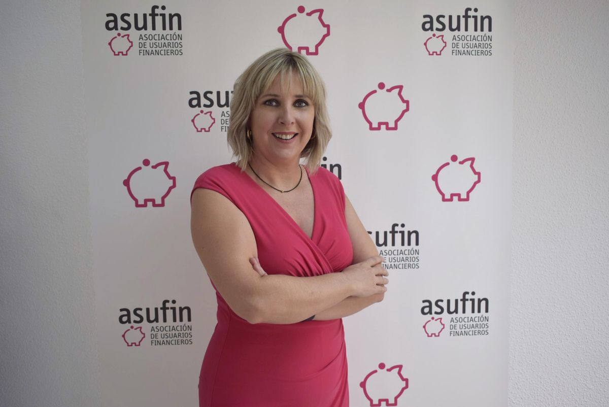 Patricia Suárez, presidenta de ASUFIN Patricia Suárez, presidenta de ASUFIN