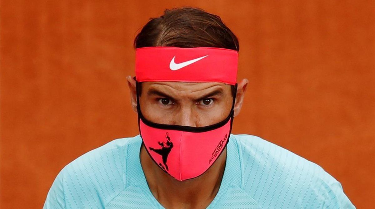 FILE PHOTO Tennis - French Open - Roland Garros Paris France - September 28 2020 Spain s Rafael Nadal wears a protective face mask before his first round match against Belarus Egor Gerasimov REUTERS Gonzalo Fuentes File Photo FILE PHOTO Tennis - French Open - Roland Garros Paris France - September 28 2020 Spain s Rafael Nadal wears a protective face mask before his first round match against Belarus Egor Gerasimov REUTERS Gonzalo Fuentes File Photo