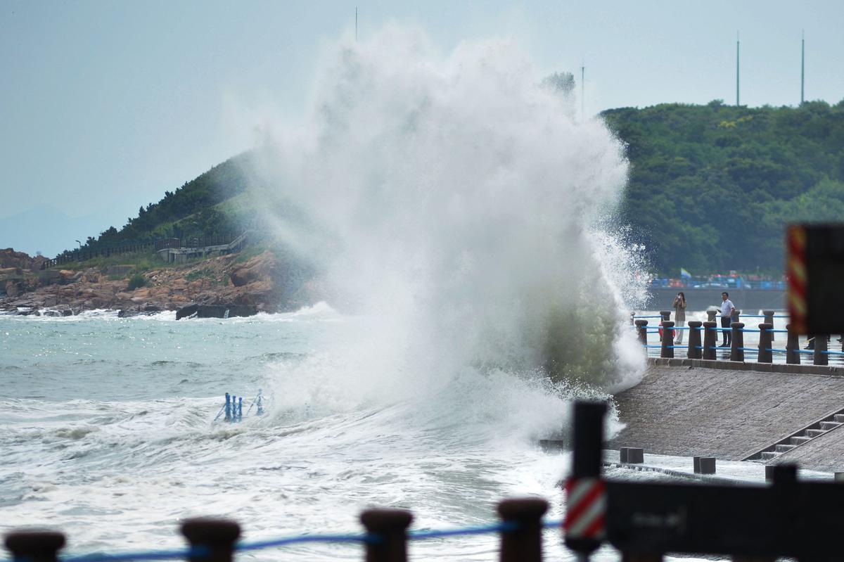 El tifón Hinnamnor amenaza Corea del Sur y el este de China FOTOS