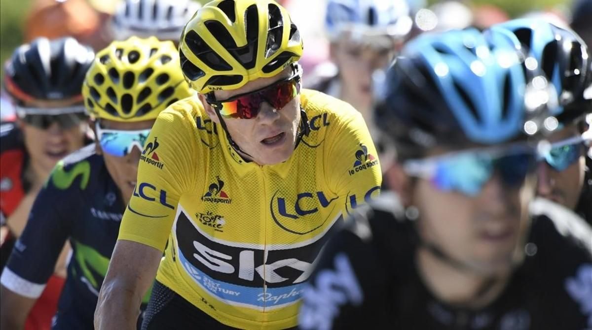 El ciclista británico Chris Froome durante el pasado Tour de Francia. El ciclista británico Chris Froome durante el pasado Tour de Francia.