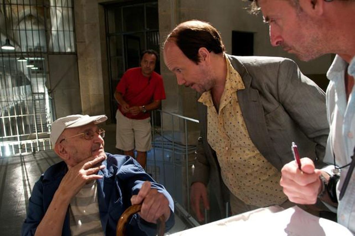 Tony Leblanc en pleno rodaje de ’Torrente 4’. Tony Leblanc en pleno rodaje de ’Torrente 4’.