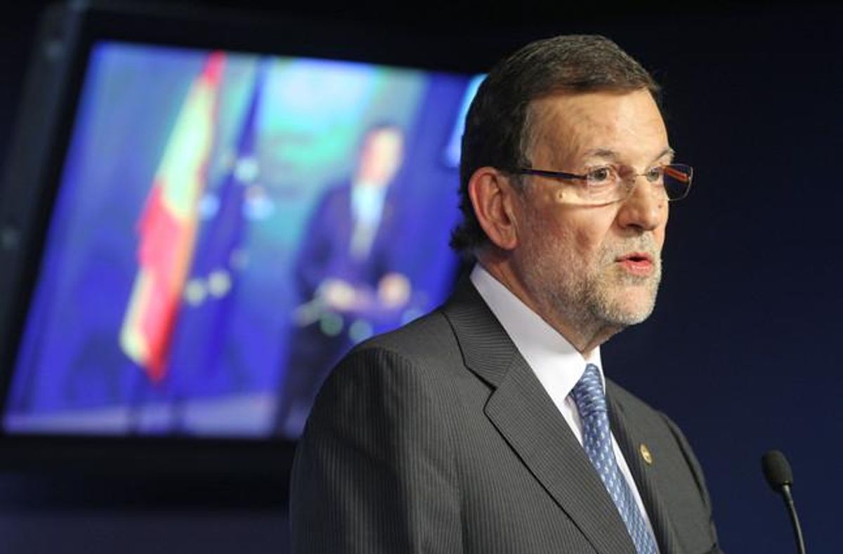 El presidente del Gobierno, Mariano Rajoy, este miércoles, en Bruselas. El presidente del Gobierno, Mariano Rajoy, este miércoles, en Bruselas.