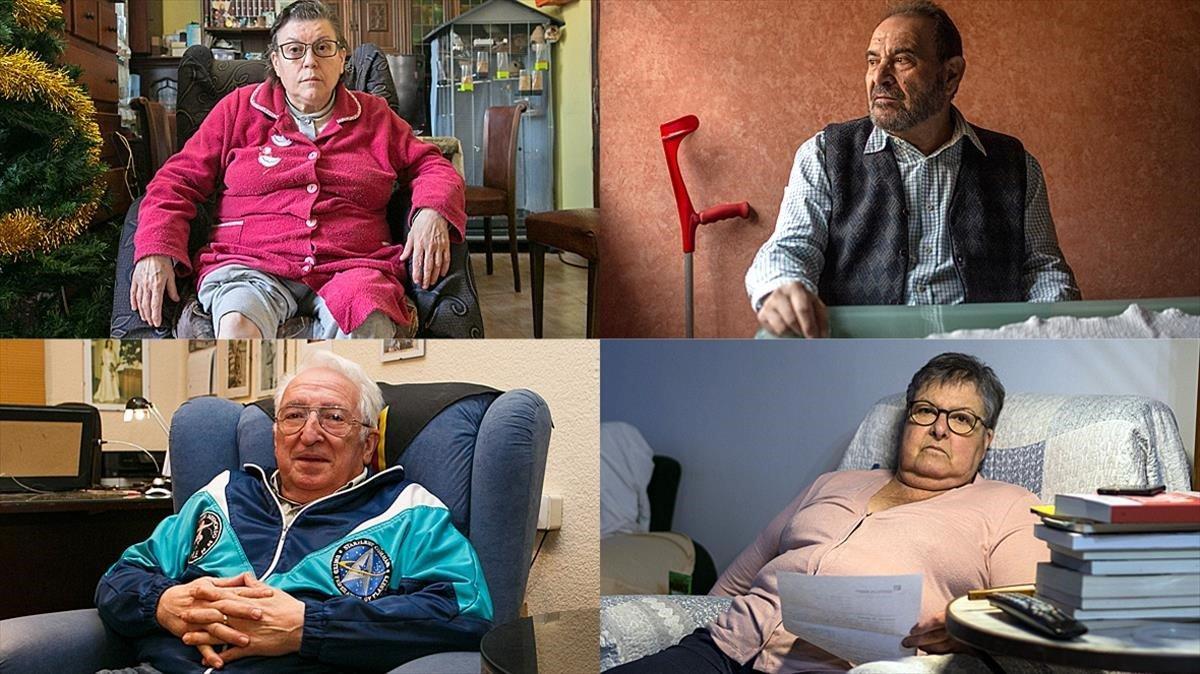 Cuatro afectados por las listas de espera hablan con EL PERIÓDICO. Cuatro afectados por las listas de espera hablan con EL PERIÓDICO.