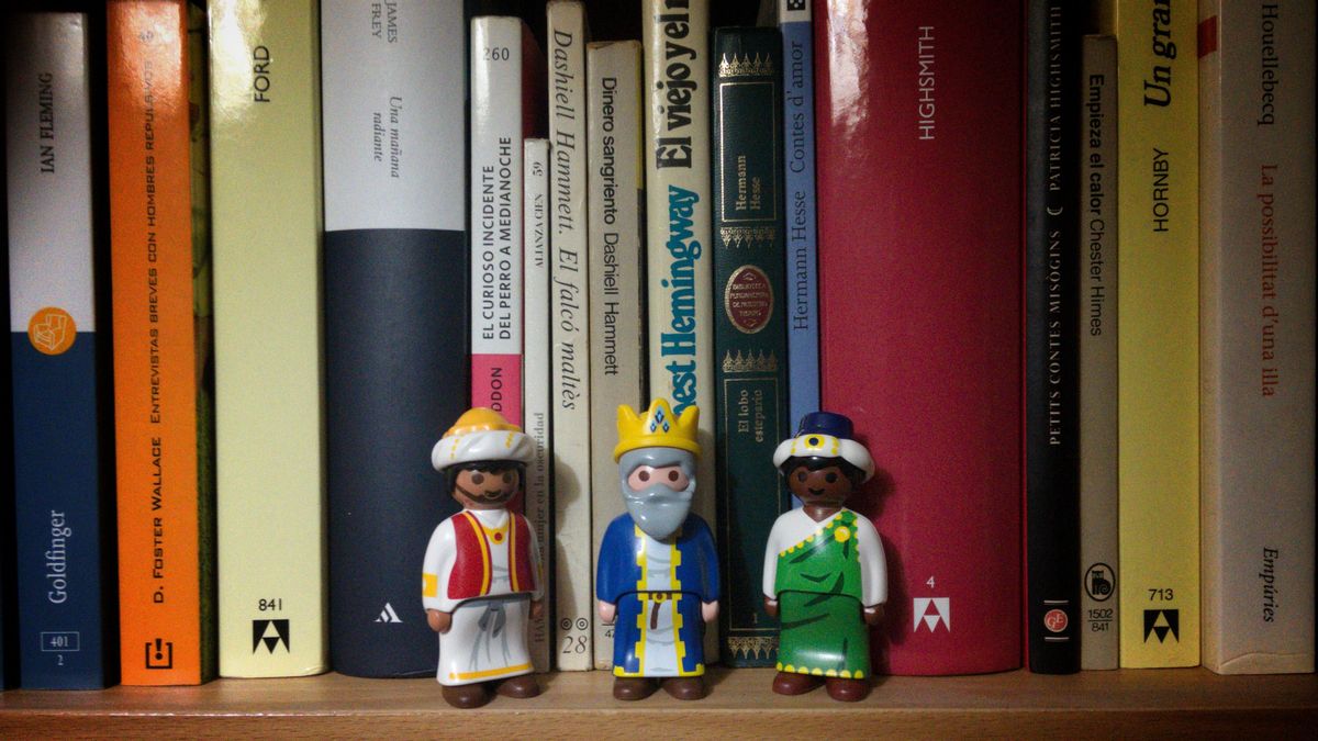 Reyes Magos y libros Reyes Magos y libros