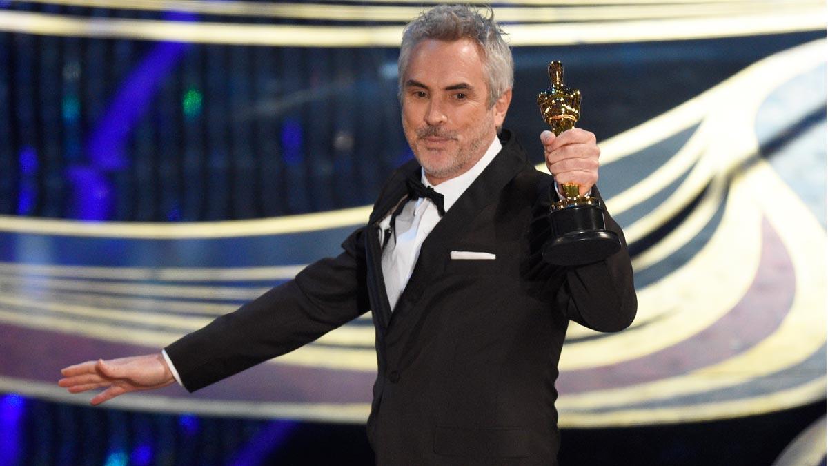 Alfonso Cuarón se lleva el Oscar a mejor dirección por ’Roma’.