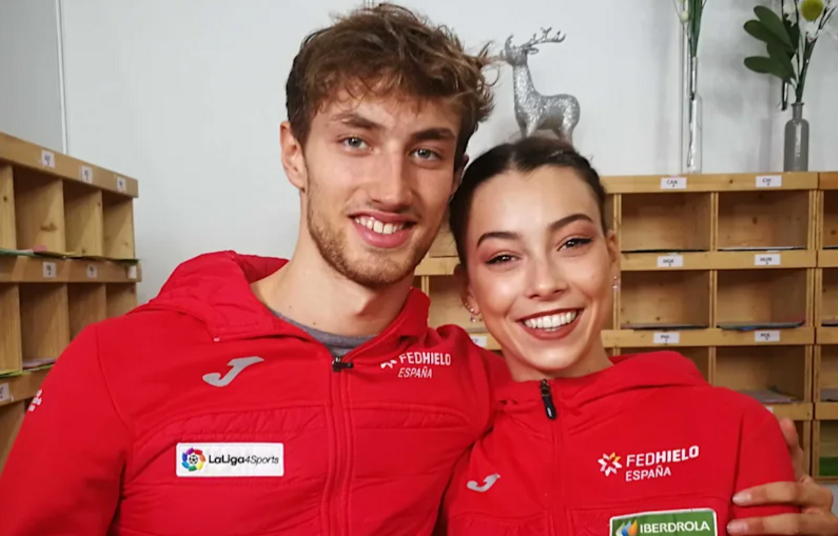 Mrco Zandrón y Laura Barquero debutarán en una cita olímpica en la modalidad de patinaje artístico
