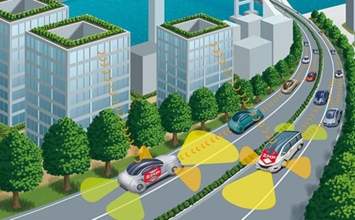 Imagen virtual de la tecnología de taxis robot de la firma de Japón ZMP. Imagen virtual de la tecnología de taxis robot de la firma de Japón ZMP.