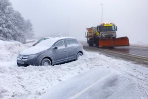 Restablecida la circulación de camiones de Catalunya a Francia, interrumpida por el aviso de nieve
