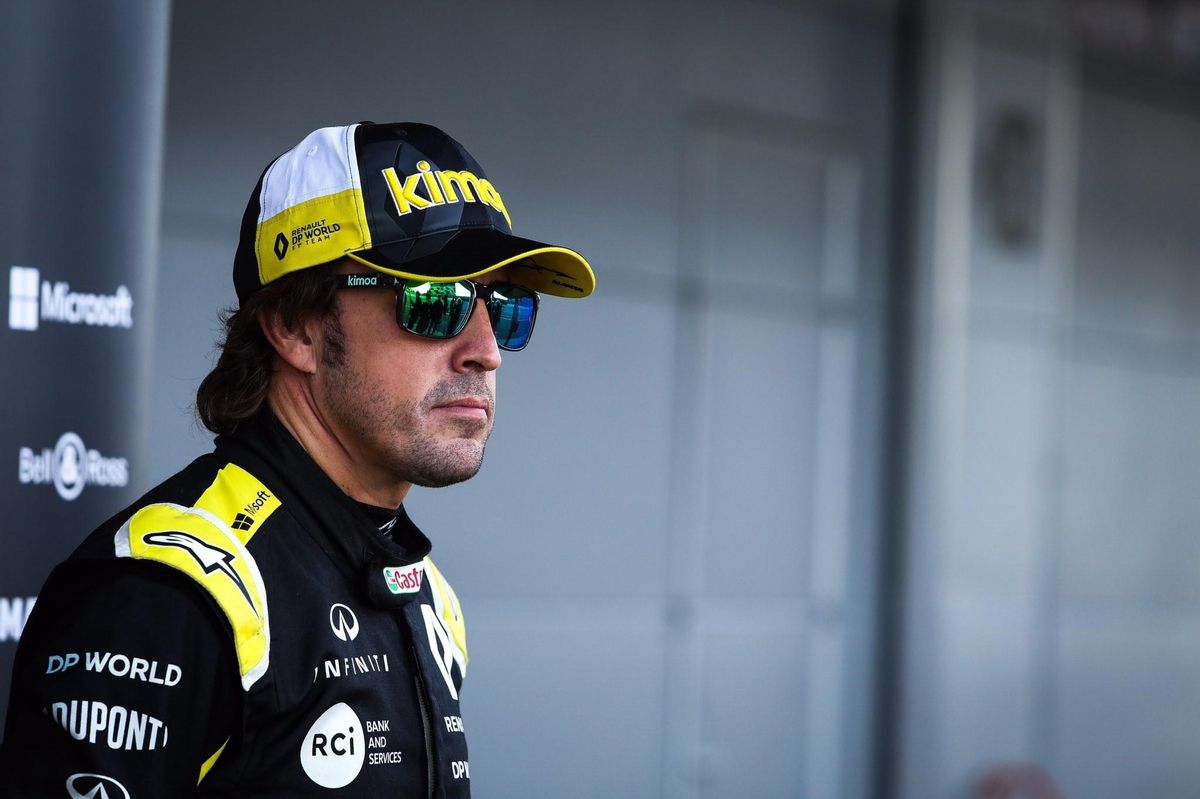 Fernando Alonso, piloto de Alpine F-1 Team. Fernando Alonso, piloto de Alpine F-1 Team.