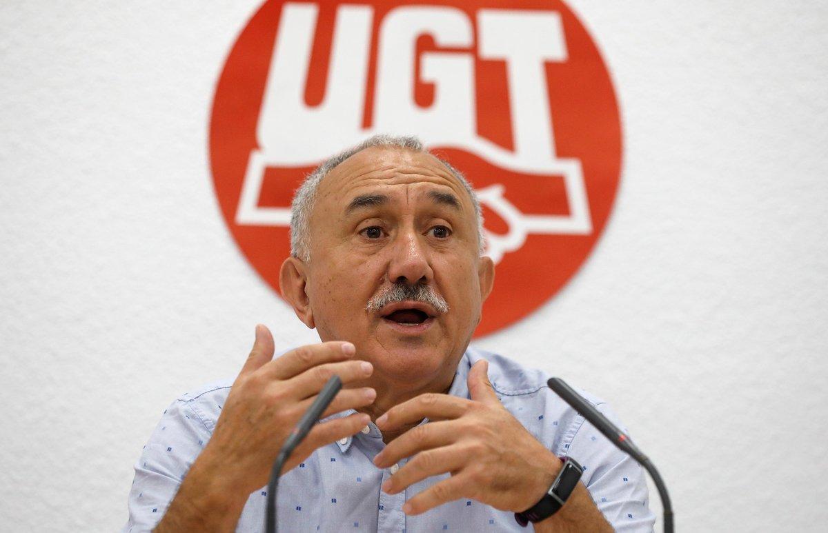 Pepe Álvarez, secretario general de la UGT.