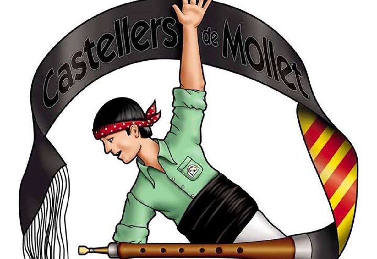 Logo de los Castellers de Mollet. Logo de los Castellers de Mollet.
