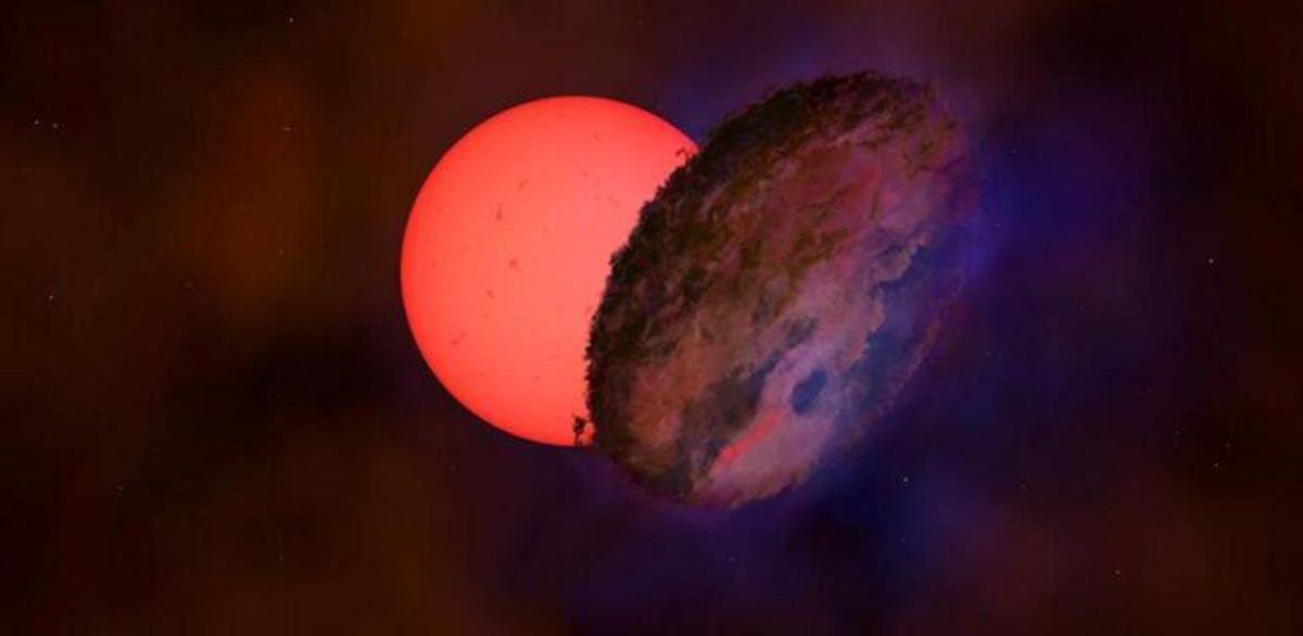 Una enorme y misteriosa estrella juega al escondite en el centro de la Vía Láctea Una enorme y misteriosa estrella juega al escondite en el centro de la Vía Láctea