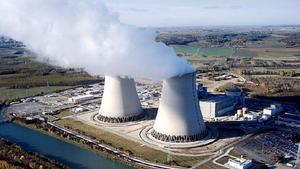 Planta de energía nuclear situada en Nogent -sur-Seine.  