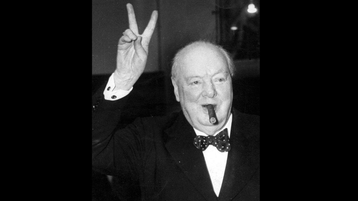El ’premier’ británico Winston Churchill. 