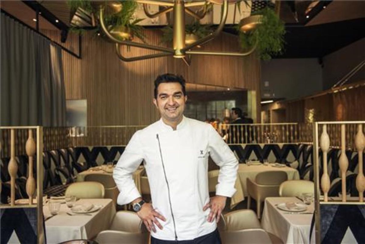 Adrián Marín, en el comedor del restaurante Mextizo. foto: Ida Jansson Adrián Marín, en el comedor del restaurante Mextizo. foto: Ida Jansson