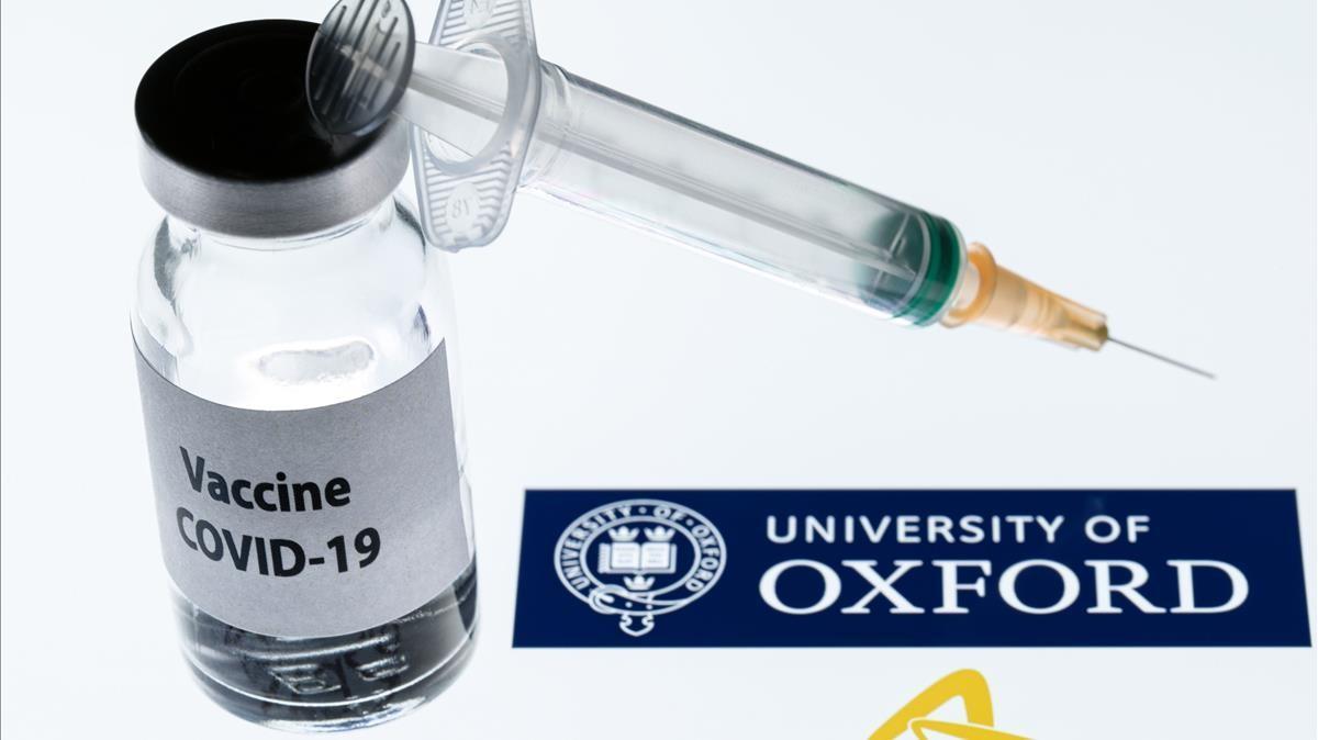 La vacuna desarrollada por Oxford y AstraZeneca.