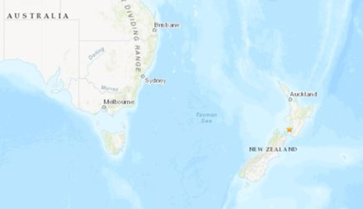 Un terratrèmol de magnitud 6 sacseja les dues grans illes de Nova Zelanda