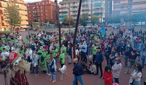 Protestas en Gavà contra el Pla de Ponent