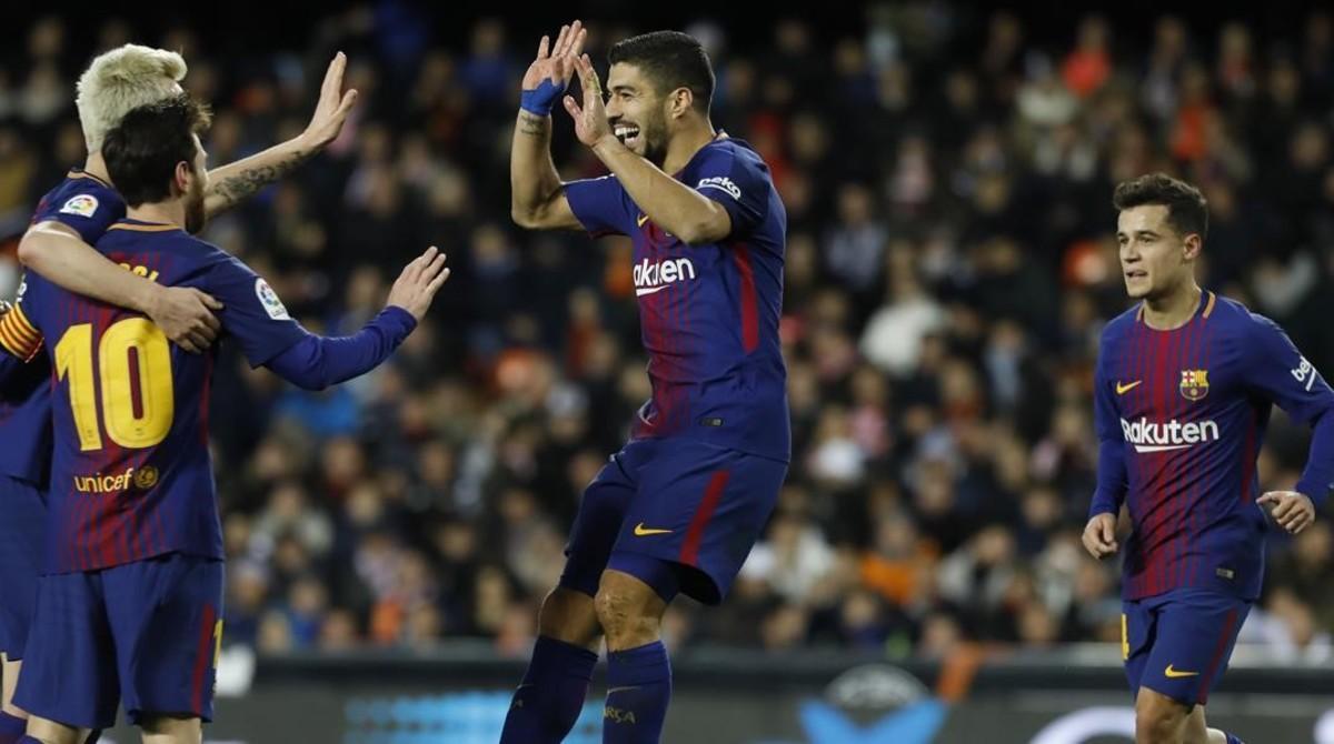 El Barça passa a la final de la Copa del Rei després de guanyar el València (0-2)