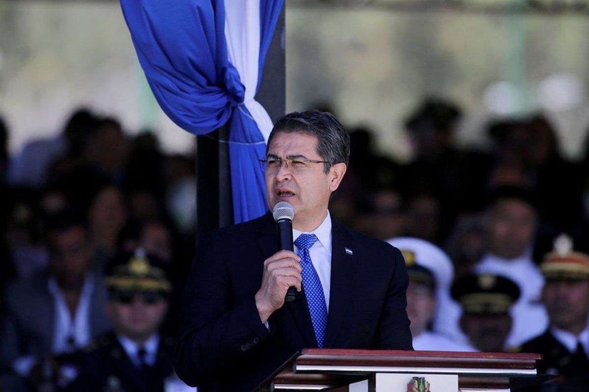 El presidente de Honduras, Juan Orlando Hernández. El presidente de Honduras, Juan Orlando Hernández.