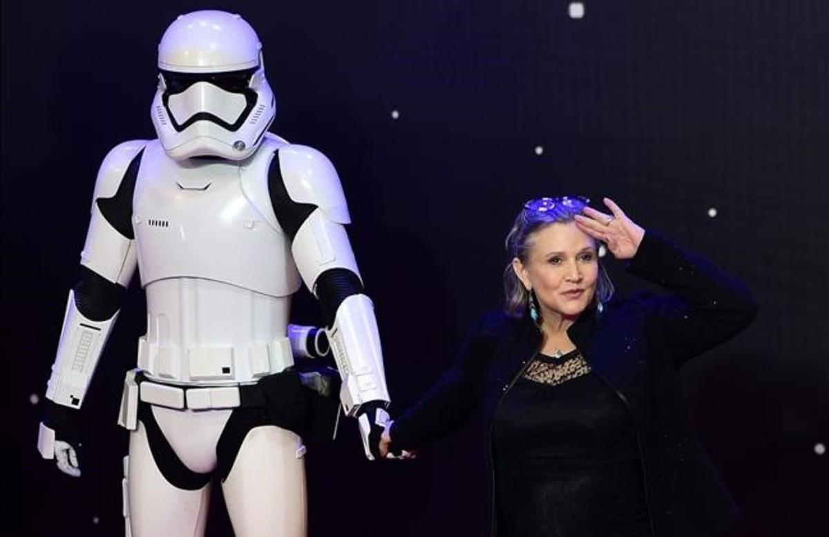 Mor l'actriu Carrie Fisher als 60 anys