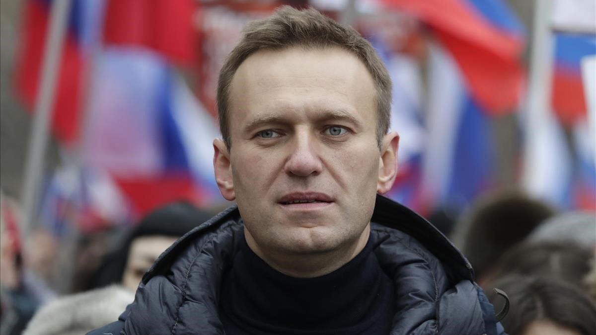 El opositor ruso Alekséi Navalny, en una imagen de archivo. El opositor ruso Alekséi Navalny, en una imagen de archivo.
