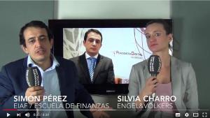Simón Pérez y Silvia Charro, en el vídeo.