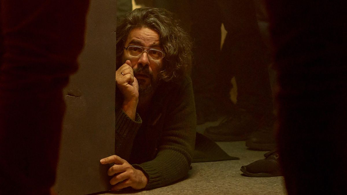 Migue Amoedo, en el rodaje de ’La casa de papel’ Migue Amoedo, en el rodaje de ’La casa de papel’