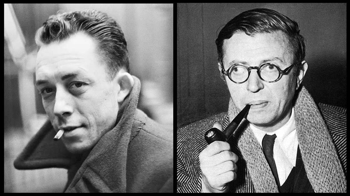 Jean Paul Sartre contra Albert Camus