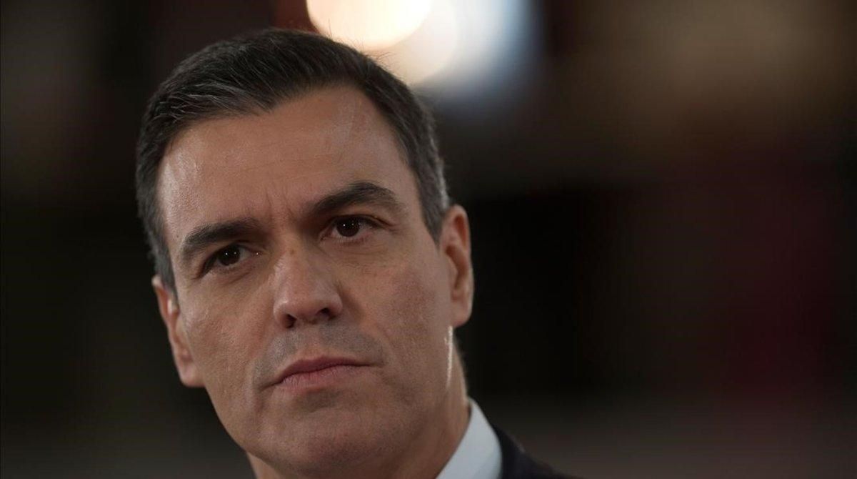 Pedro Sánchez, el miércoles en un mitin en Torremolinos (Málaga). Pedro Sánchez, el miércoles en un mitin en Torremolinos (Málaga).
