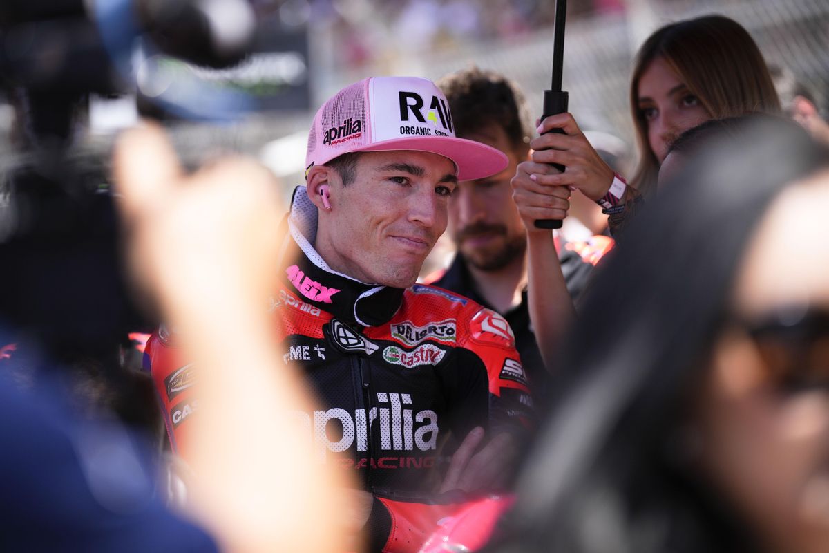 Aleix Espargaró (Aprilia), el tercer candidato del Mundial de MotoGP. Aleix Espargaró (Aprilia), el tercer candidato del Mundial de MotoGP.