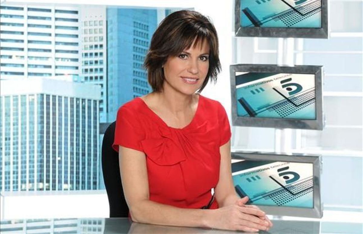 La periodista Concha García Campoy. La periodista Concha García Campoy.
