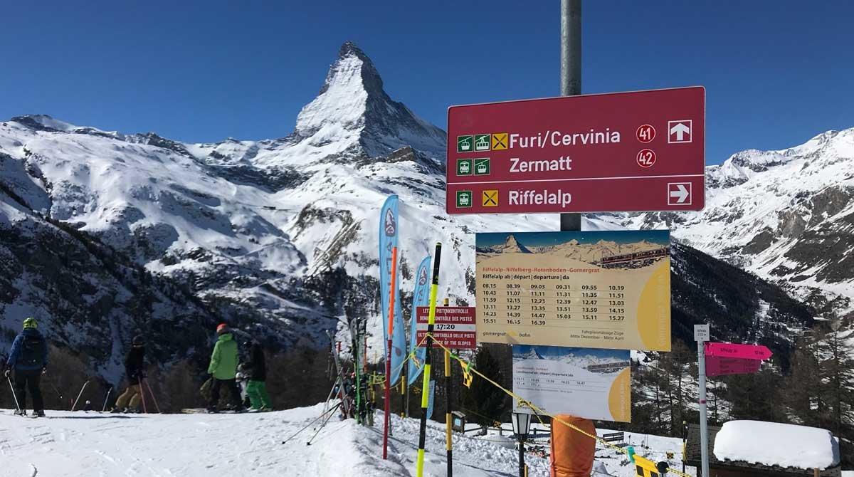 Esquí sense límit a Zermatt