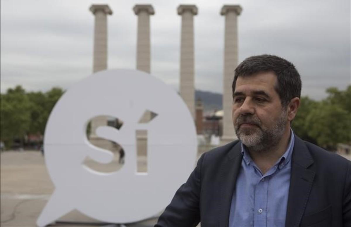 El expresidente de la Assemblea Nacional Catalana (ANC) Jordi Sànchez, el pasado abril.