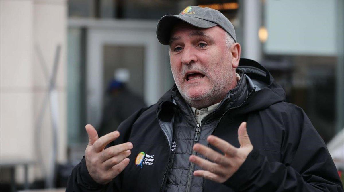 Premi per al xef José Andrés per la seva reacció davant la pandèmia Premi per al xef José Andrés per la seva reacció davant la pandèmia