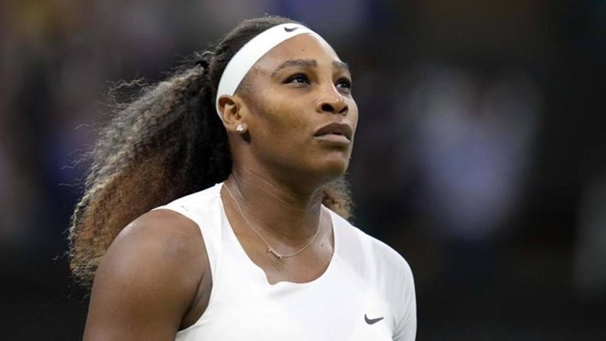 Serena Williams, en Wimbledon 2021.