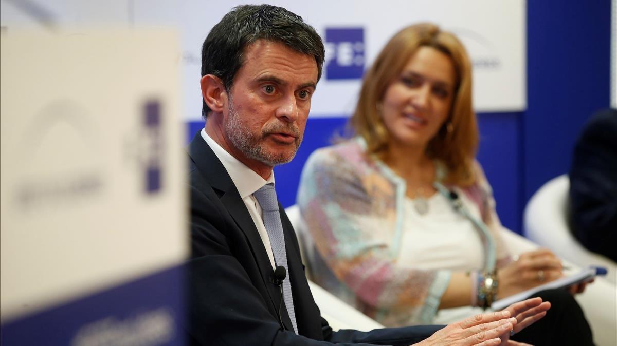 Manuel Valls, en el EFEForo Líderes.